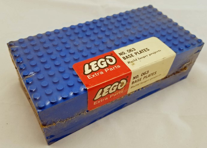 LEGO® 5 - 10X20 base plates - Blue