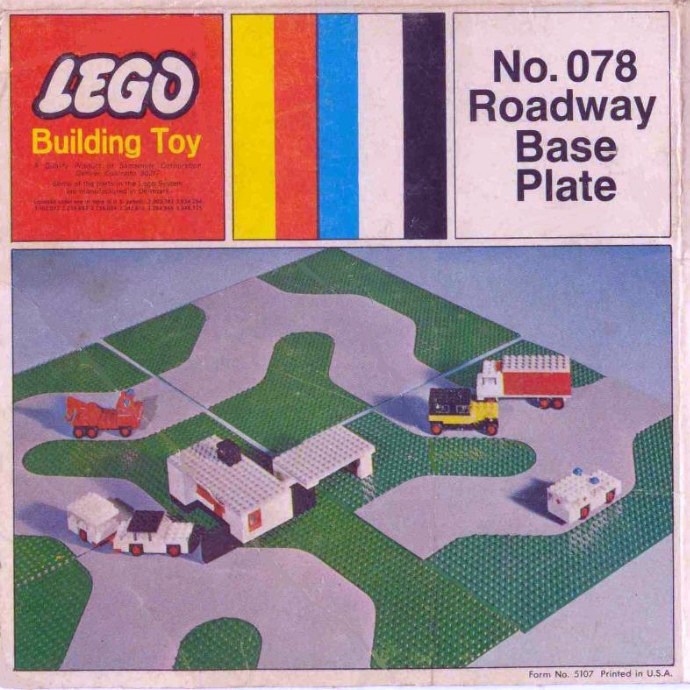 LEGO® Roadway Base Plate 50X50