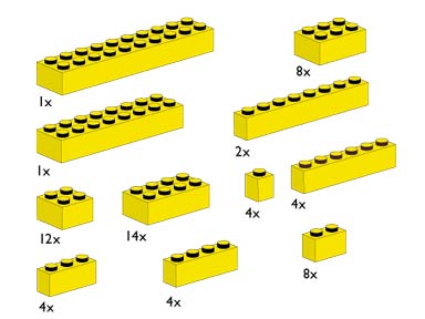 LEGO® Assorted Yellow Bricks