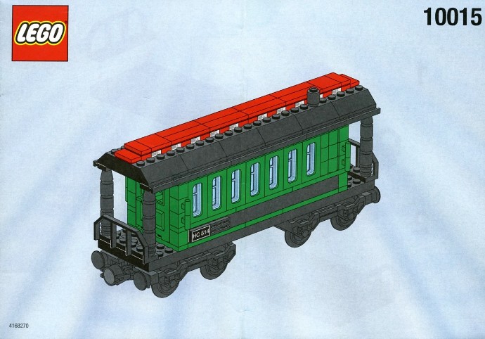LEGO® Green Passenger Wagon