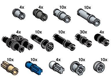 LEGO® Technic Bushes