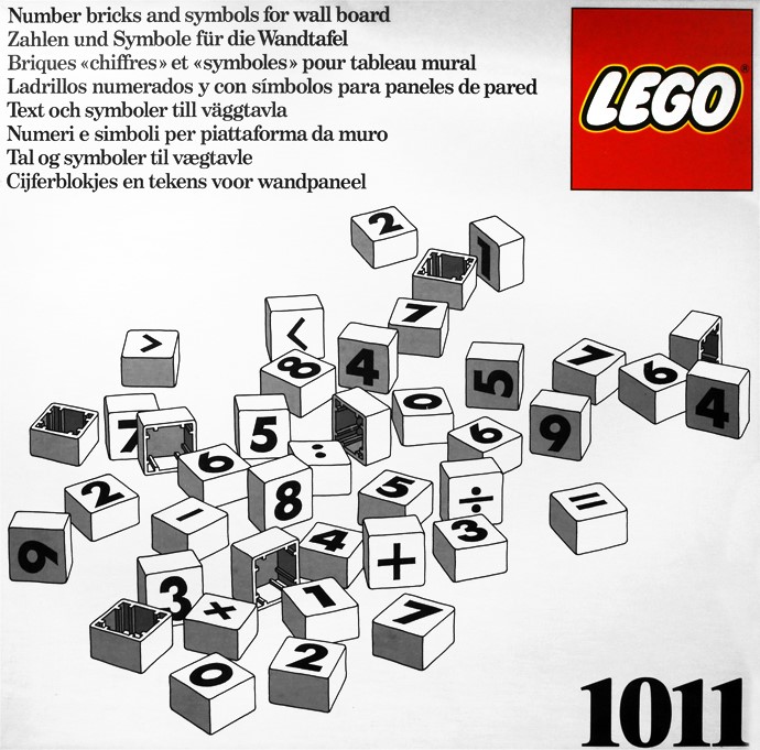 LEGO® LEGO Number/Symbol Blocks