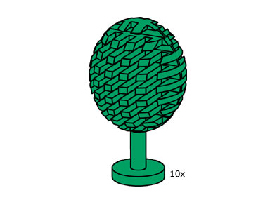 LEGO® Foliferous Tree