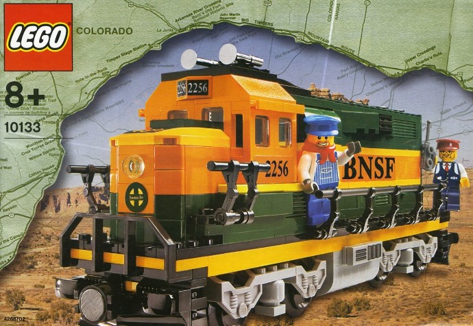 LEGO® Burlington Northern Santa Fe (BNSF) Locomotive