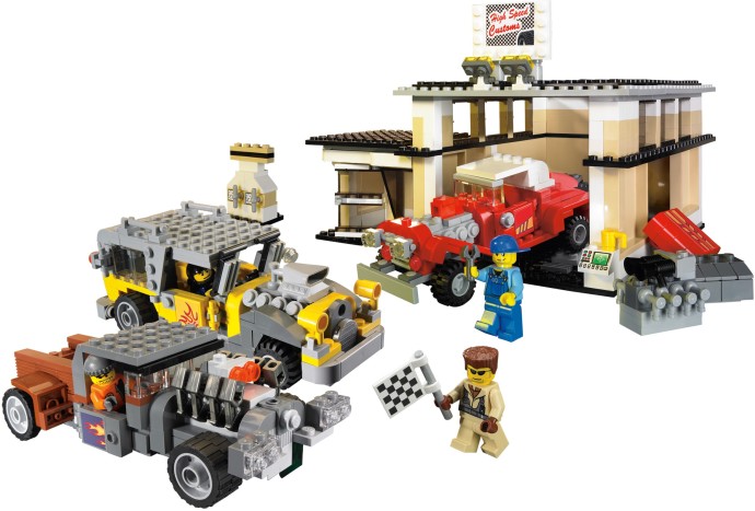 LEGO® Custom Car Garage