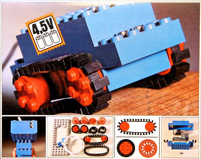 LEGO® 4.5V Motor Set with Rubber Tracks