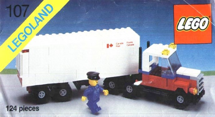 LEGO® Mail Truck