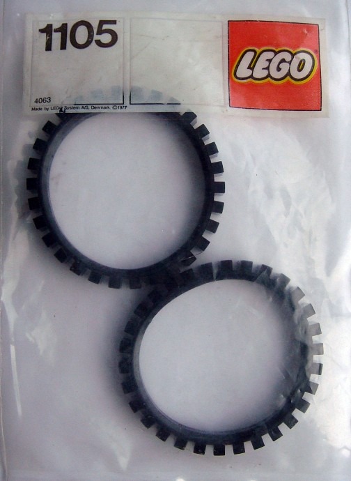 LEGO® Two Rubber Crawler Tracks
