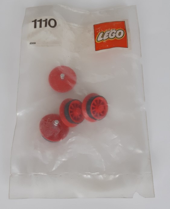 LEGO® Four Locomotive Wheels