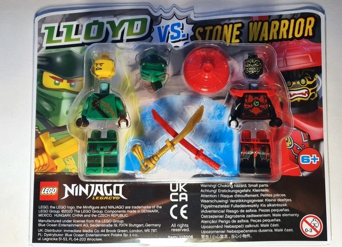 LEGO® Lloyd vs. Stone Warrior blister pack