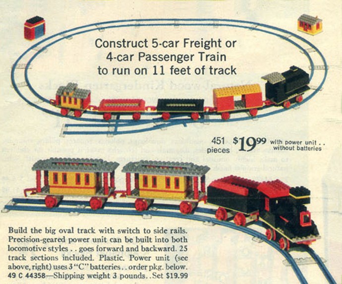 LEGO® Motorized Freight or Passenger Train (Sears Exclusive)