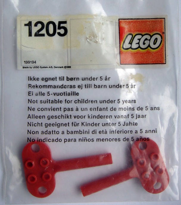 LEGO® Keys for wind-up motor