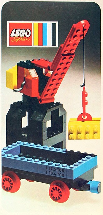 LEGO® Port Crane and Flat Wagon