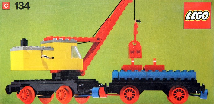 LEGO® Mobile Crane and Wagon