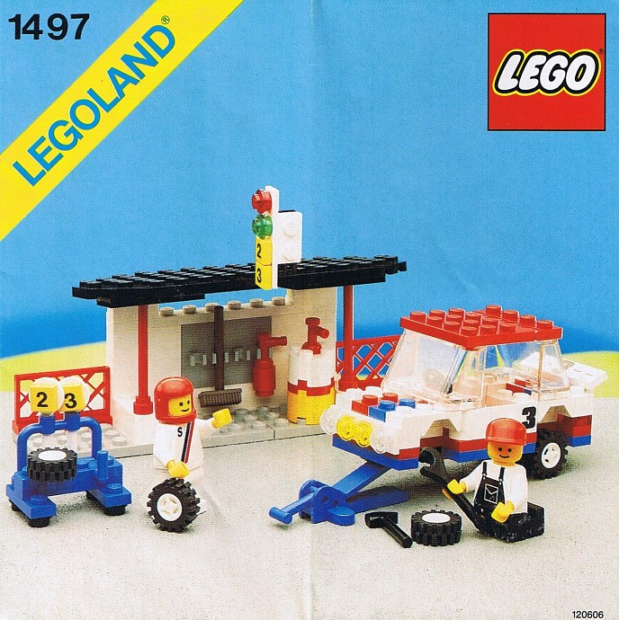 LEGO® Pitstop and Crew