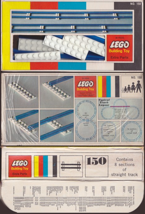 LEGO® Straight Train Track