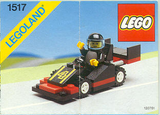 LEGO® Black Racing Car