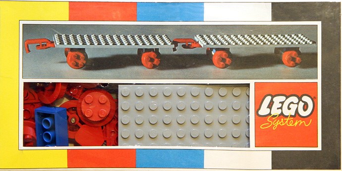 LEGO® Two Train Wagons