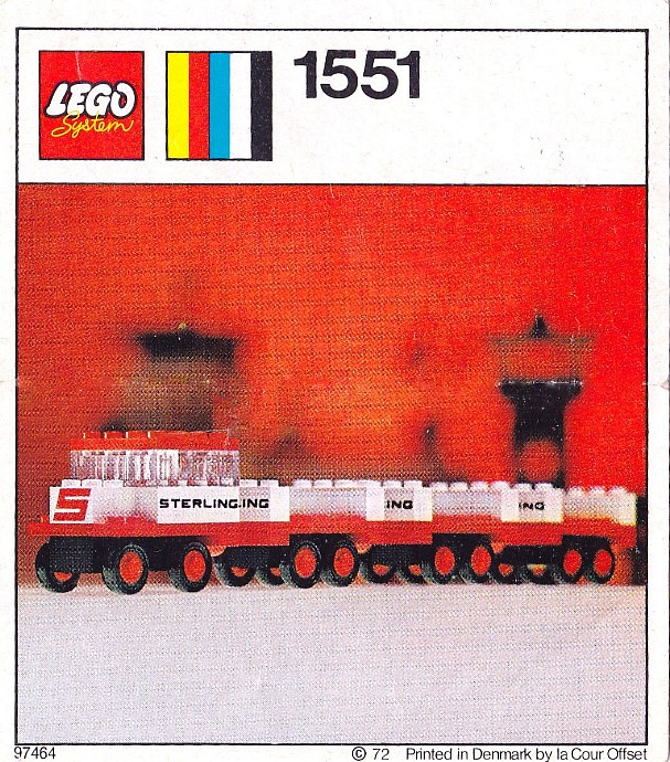 LEGO® Sterling Baggage Train