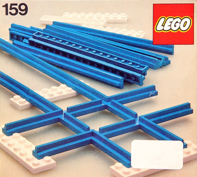 LEGO® Straight Track with Crossing