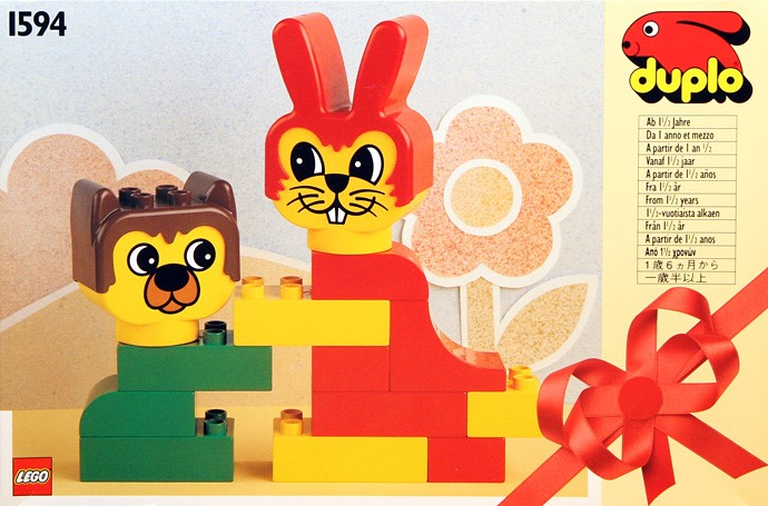 LEGO® Rabbit and Bear Friend