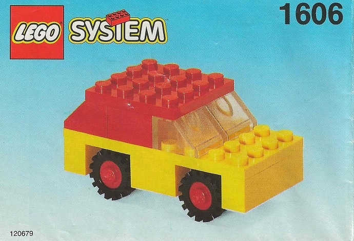 LEGO® Red and Yellow Car