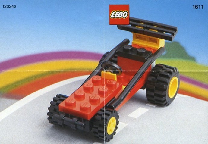 LEGO® Red Race Car