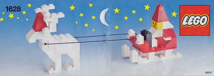 LEGO® Santa with Reindeer and Sleigh