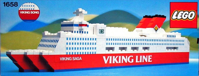 LEGO® Viking Line Ferry 'Viking Saga'