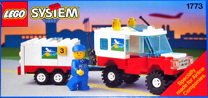 LEGO® Airline Maintenance Vehicle with Trailer