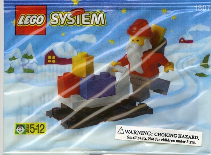 LEGO® Santa Claus and Sleigh