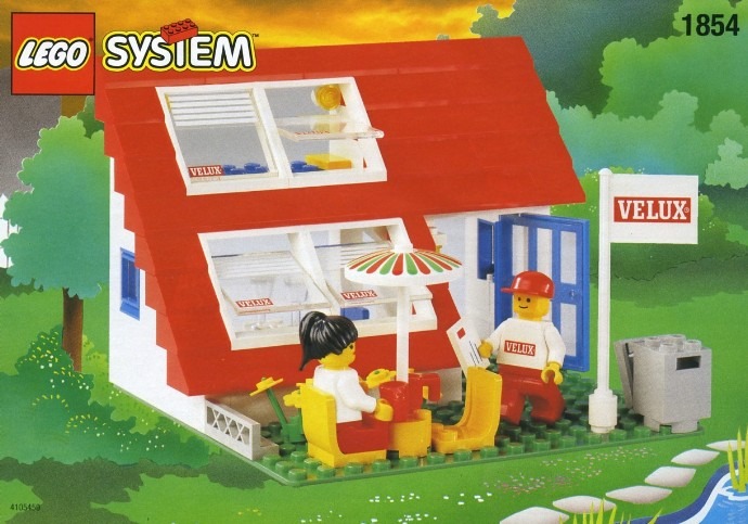 LEGO® House with Roof-Windows
