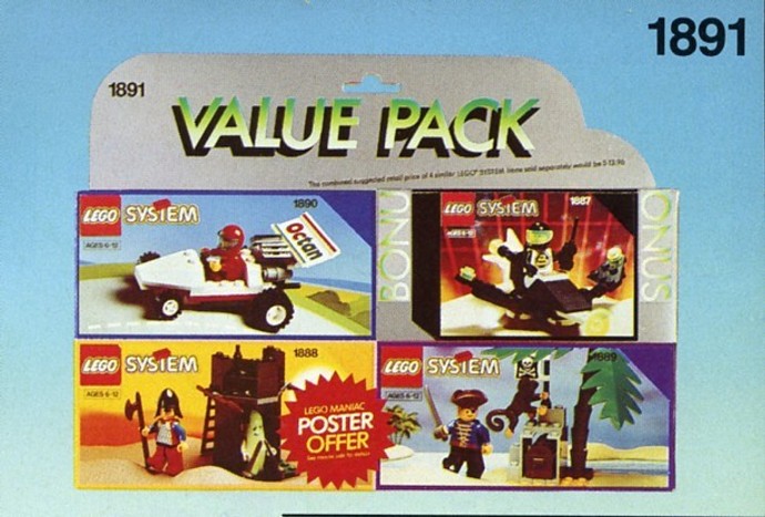 LEGO® Four Set Value Pack