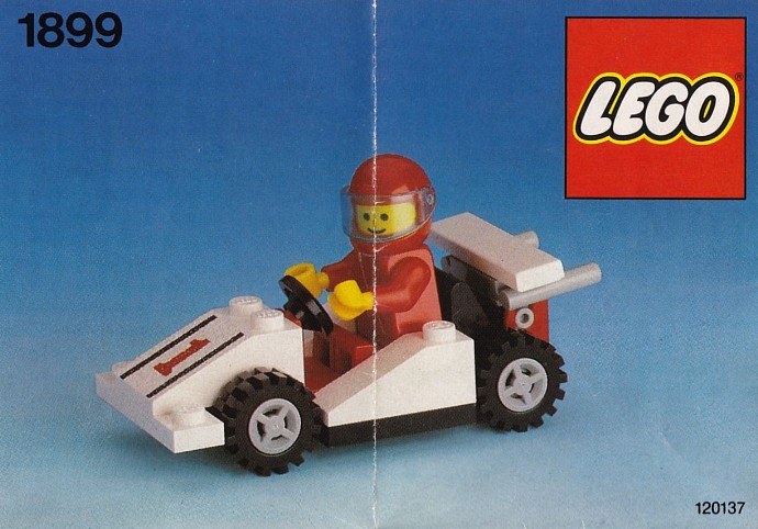 LEGO® Race Car Number 1.