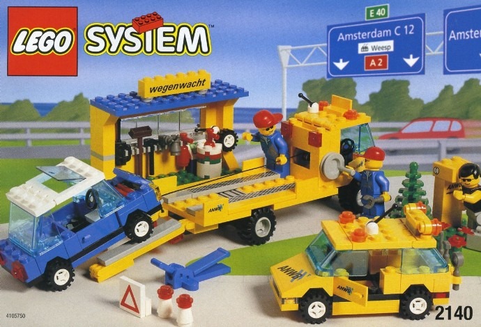 LEGO® Roadside Recovery Van and Tow Truck