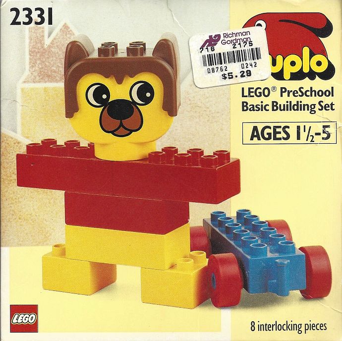 LEGO® Barney, The Skateboard Bear