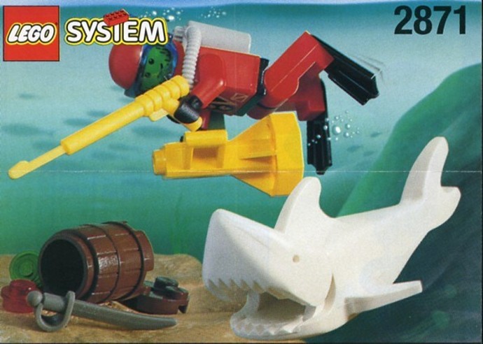 LEGO® Diver and Shark