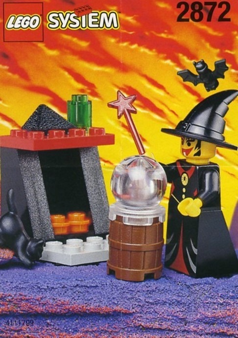 LEGO® Witch and Fireplace