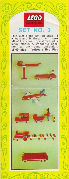 LEGO® Promotional Set No. 3 (Kraft Velveeta)