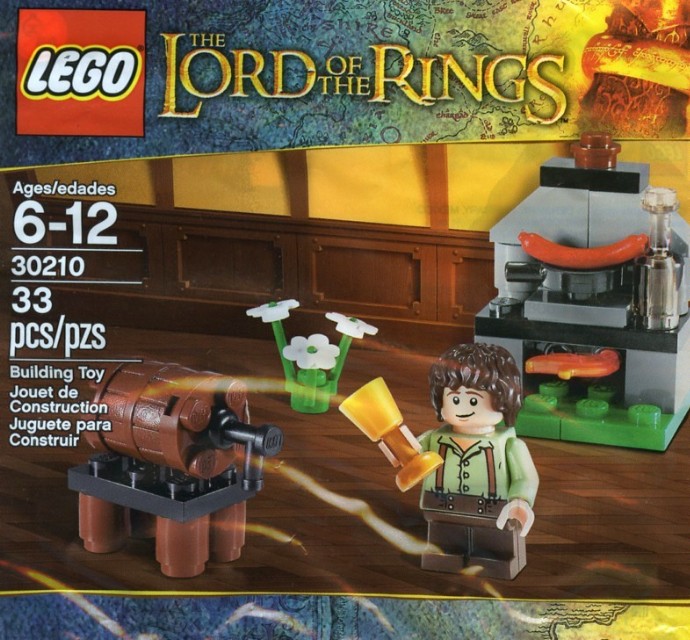 LEGO® Frodo with cooking corner