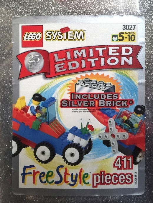 LEGO® Limited Edition Silver Freestyle Bucket