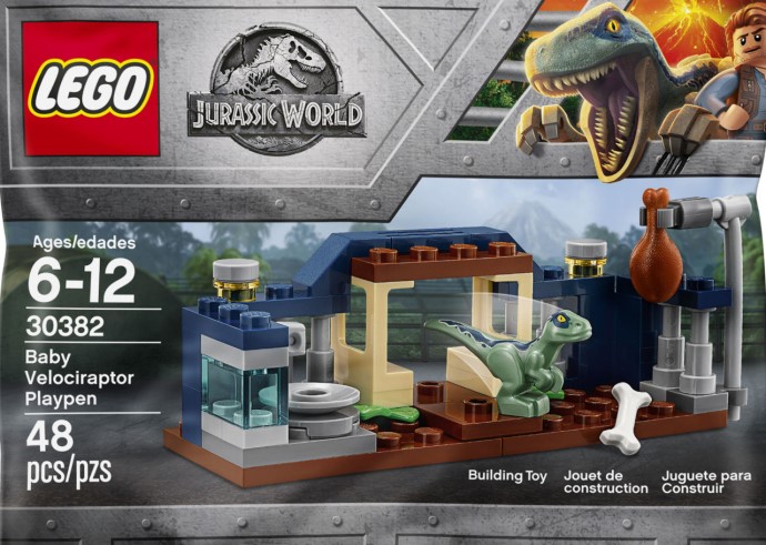 LEGO® Baby Velociraptor Playpen