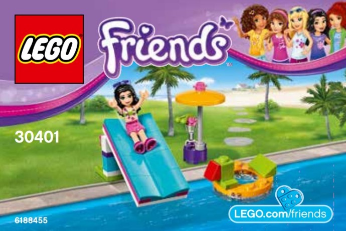 LEGO® Pool Foam Slide