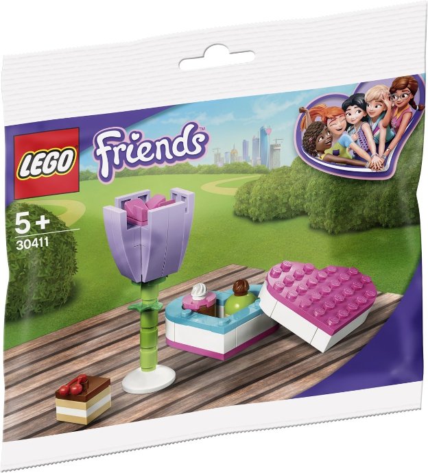 LEGO® Chocolate Box & Flower