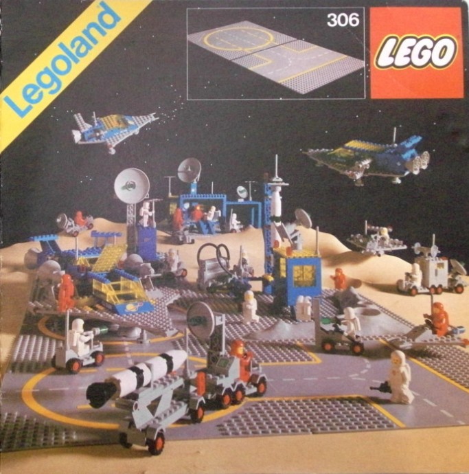 LEGO® Two Lunar Landing Plates