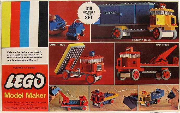 LEGO® Motorized Truck Set