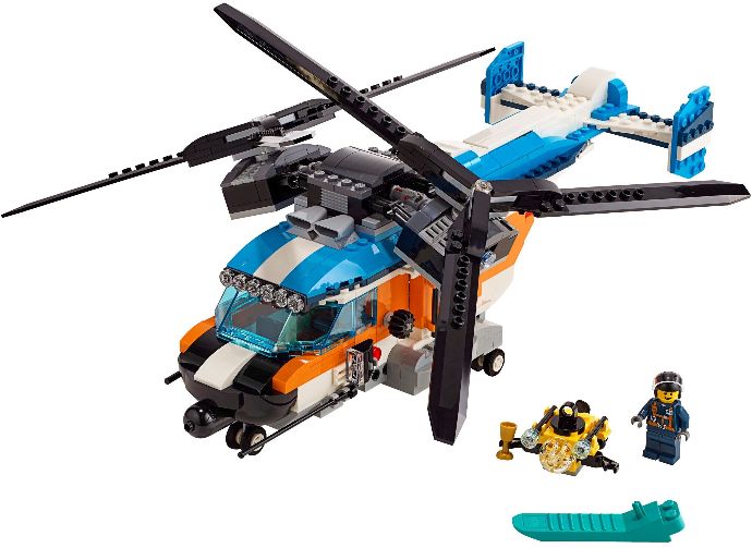 LEGO® Twin-Rotor Helicopter