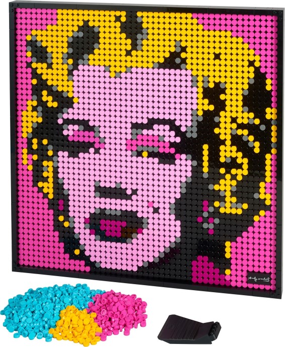 LEGO® Andy Warhol's Marilyn Monroe