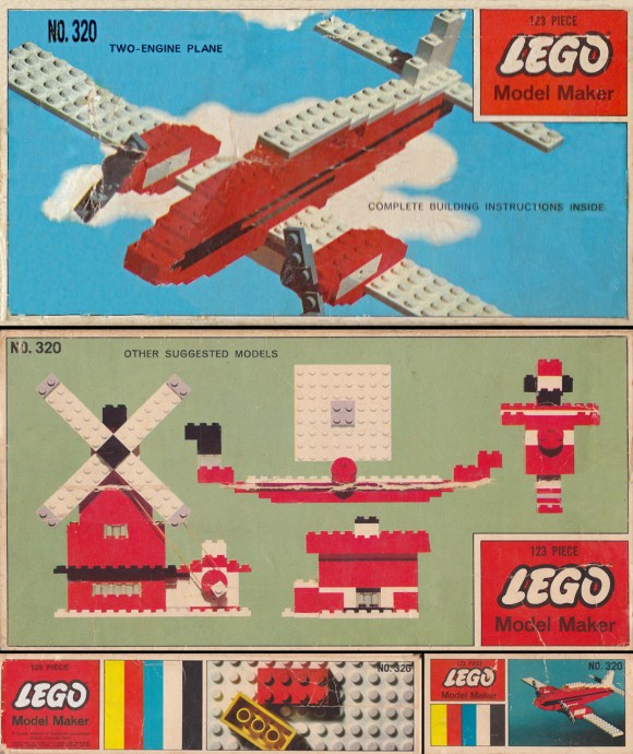 LEGO® Red Airplane Set