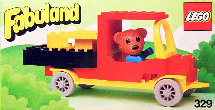 LEGO® Bernard Bear and his Delivery Lorry